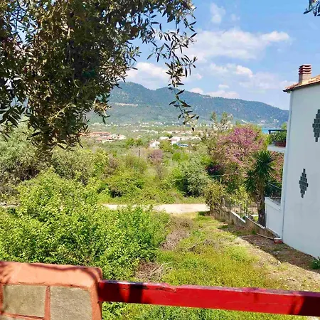 Hilltop Hideaway Tatil Evi Skala Potamia (Thasos)